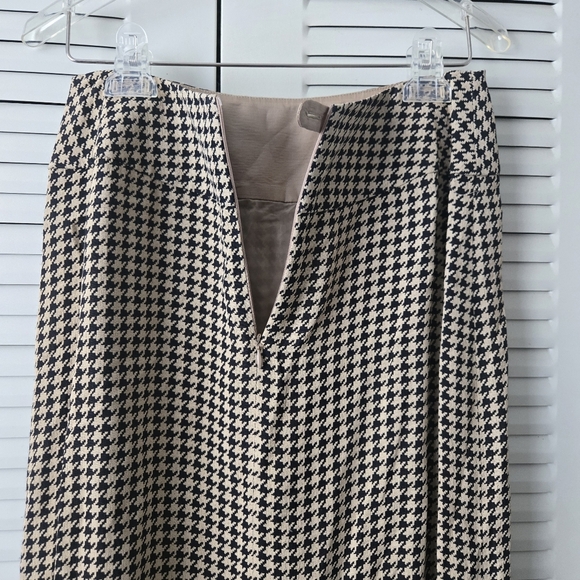 Vintage Emporio Armani Hounds tooth Skirt Made On Italy Size 42eu #073 - Picture 7 of 10